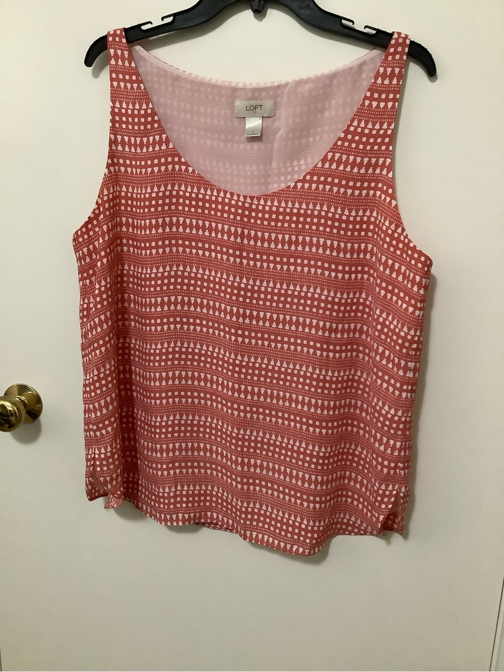LOFT Printed Sleeveless Camisole